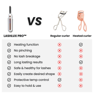 LASHLUX PRO™ HEATED EYELASH CURLER – Touch of Daily